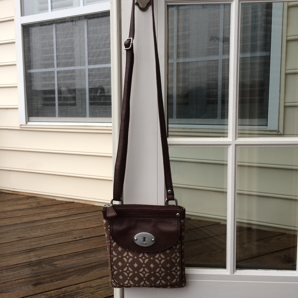 Fossil Patterned Crossbody - image 5